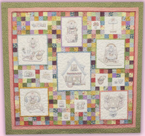 Quilting Mouse Stitchery of the Month