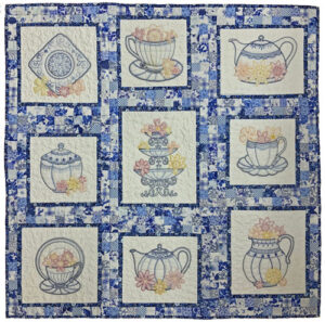 Teaparty Stitchery of the Month