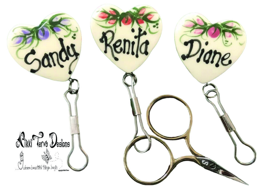 Personalised zinger - Nikki Tervo Designs